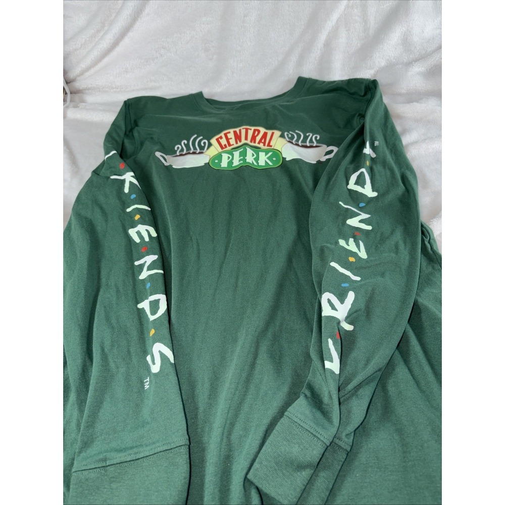 Friends Central Perk Long Sleeve T Shirt Med 90s Nostalgia Official Merchandise